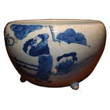 Chinese Blue & White Cachepot