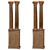 Pair of 18th Century Italian  Architectural Columns