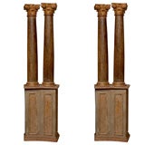 Pair of 18th Century Italian  Architectural Columns