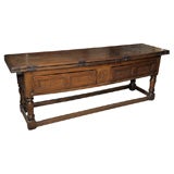 Italian Walnut Extending Table