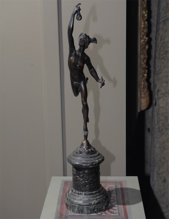 19th Century Bronze Statue in the Manner of Flemish Sculptor Jean Boulogne For Sale