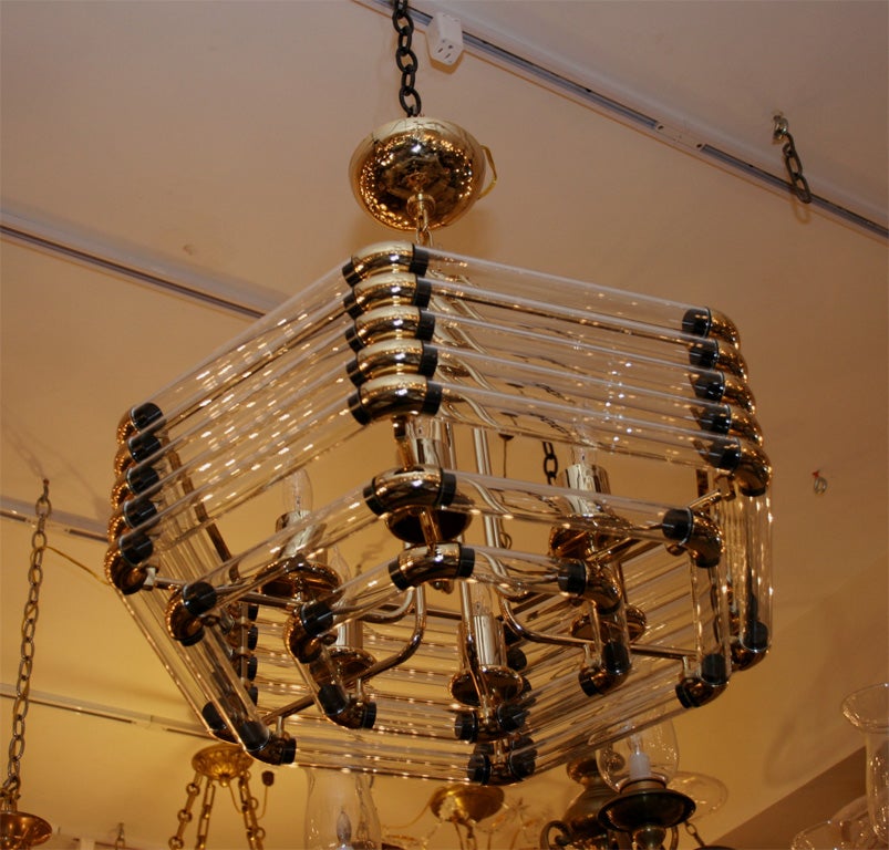 Hexagonal American ceiling light