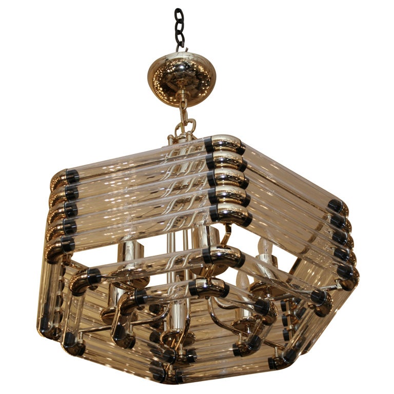 Hexagonal American ceiling light