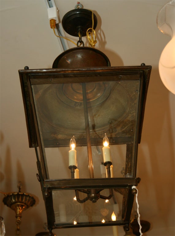 French 4-light lantern