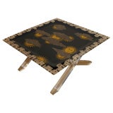 An Unusual Piero Fornasetti Promotional Square Tray Table.