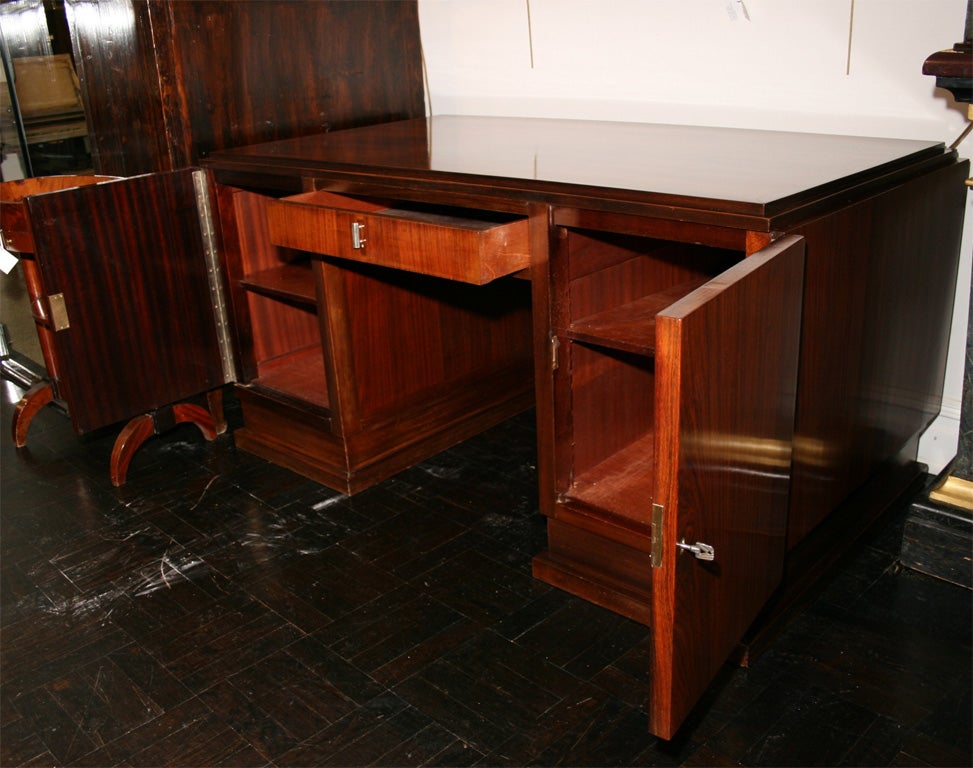 French 20th Century Rosewood Desk