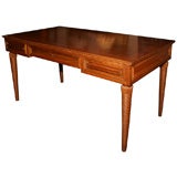 Early 20th Century Walnut Bureau-Plat