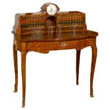 Louis XV Style Marquetry  Desk