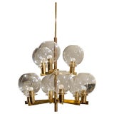 Sweden Modern Chandelier by Hans Agne Jakobsson