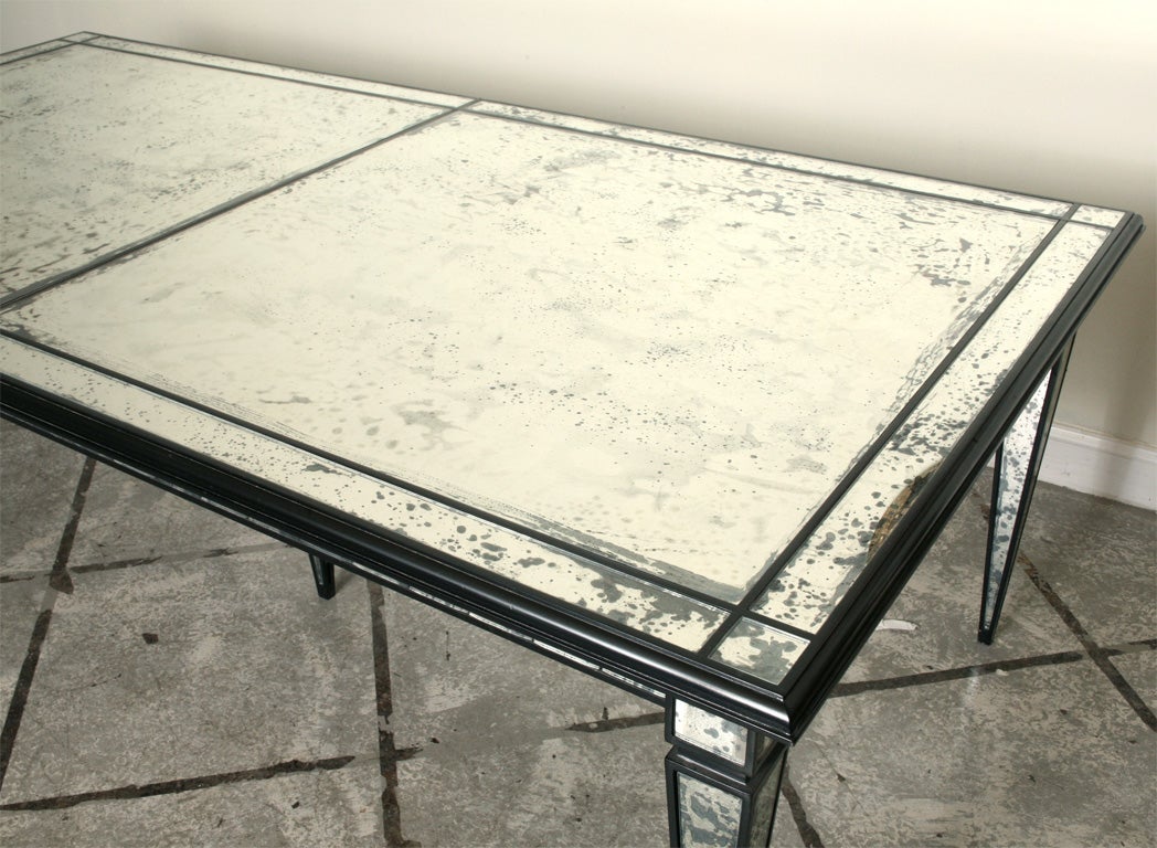 Mirrored Dining Table in Two Parts 2