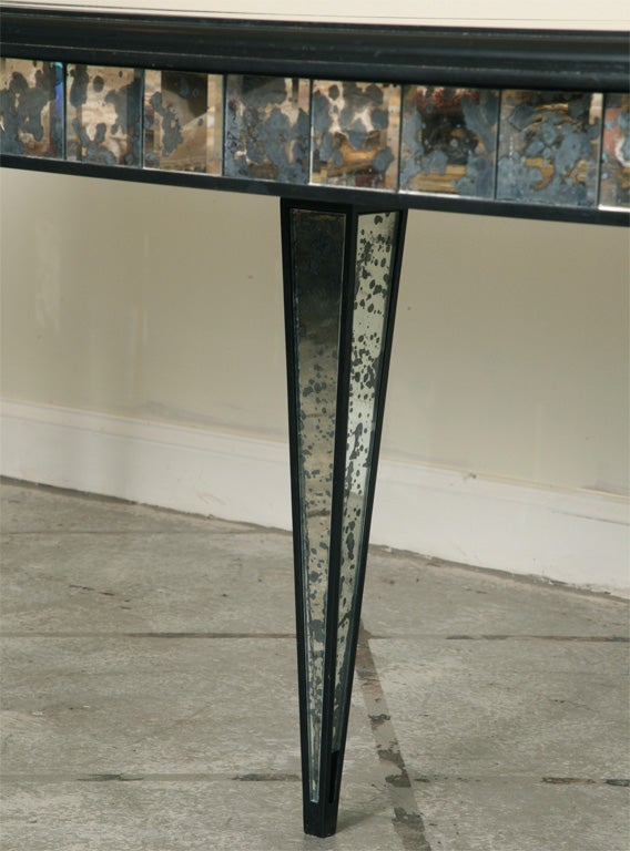 Mirrored Dining Table in Two Parts 4