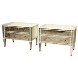 Pair of Mirrored Chests