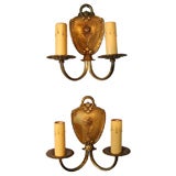 Vintage Pair of Lucky  two light sconces...Maybe!