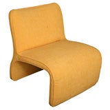 Sensuous Modern Slipper Side Chair