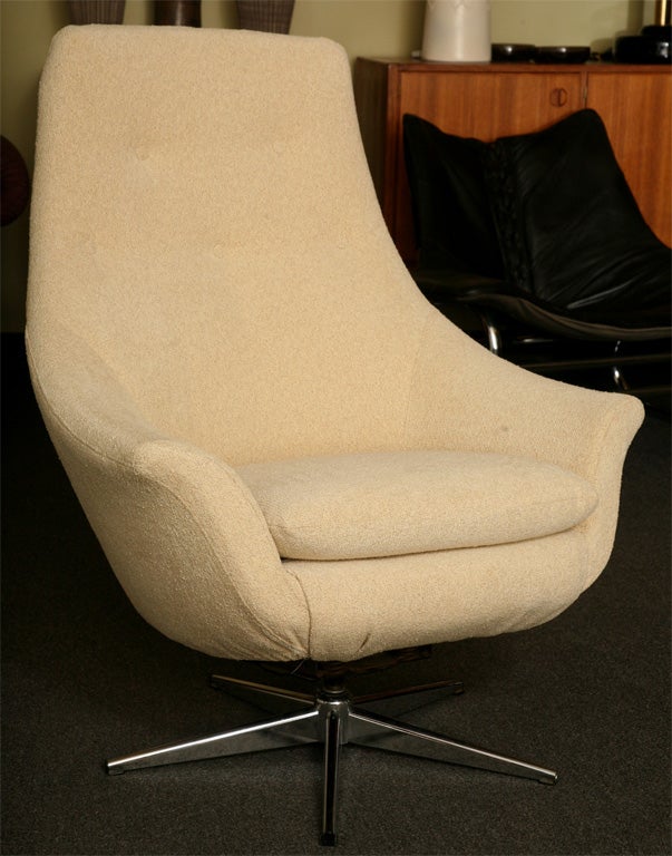 Swedish Egg Style Lounge Rocker