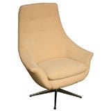 Vintage Swedish Egg Style Lounge Rocker