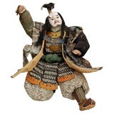 Antique Musha Ningyo Samaurai Doll