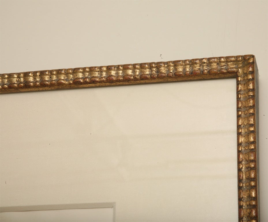 Œuvre d'art du 19ème siècle encadrée sur mesure par Almery Lobel Riche en vente 1