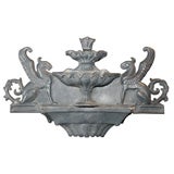 Cast Iron Wall Fountain