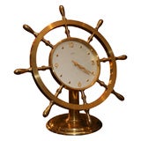 Retro Rare Hermes Nautical Clock