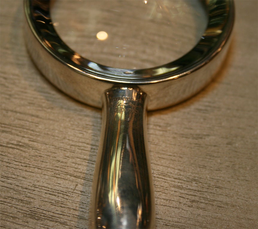 Mid-20th Century Tiffany desk magnifier For Sale