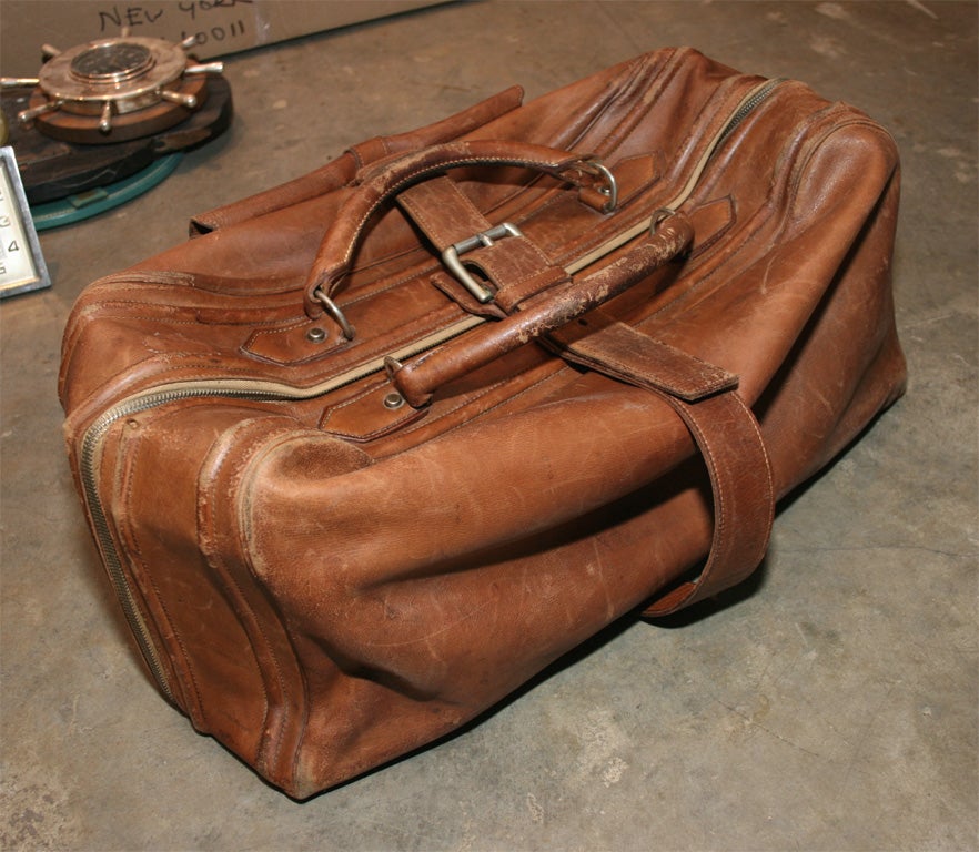 Amazing Vintage Hermes Travel Bag at 1stdibs