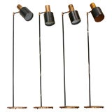 Copper Floor Lamp by Fogh & Morup