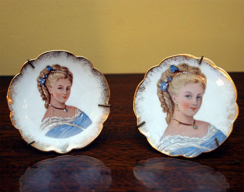 Two Limoge Plates