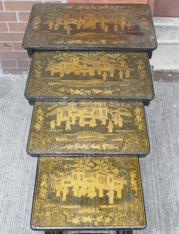 Chinese Export Nesting Tables 1