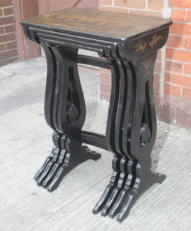 Chinese Export Nesting Tables 4