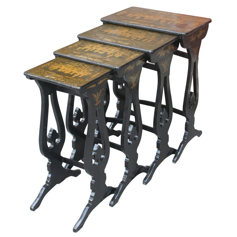 Chinese Export Nesting Tables