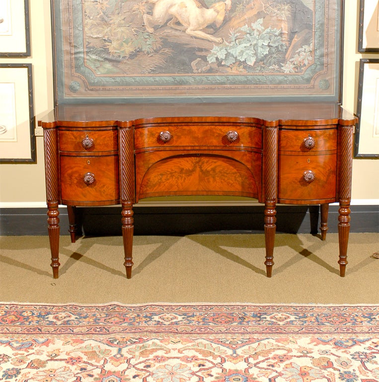 English Mahogany Sideboard
