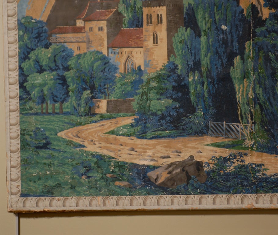 French 19th century Zuber wallpaper panels
