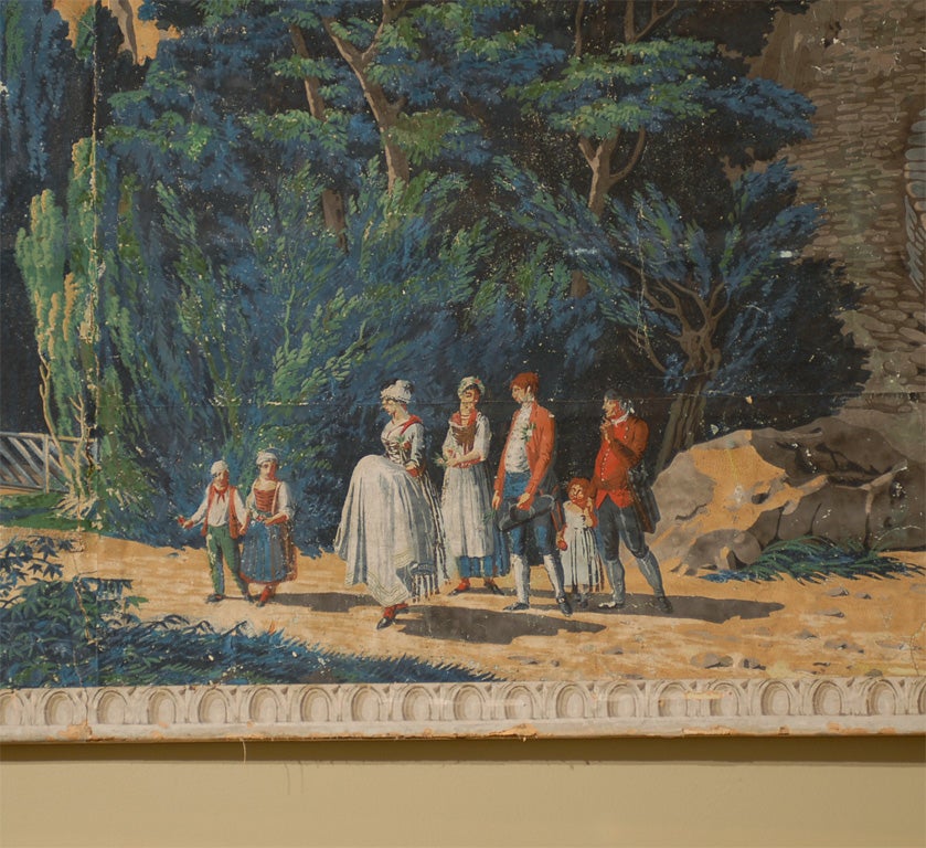 19th Century 19th century Zuber wallpaper panels