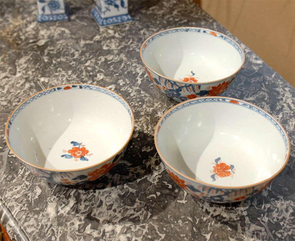 18th Century and Earlier 18th Century Chinese Imari Bowl