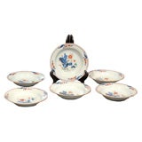 Set of Six 18th Century Chinese Imari Small Plates