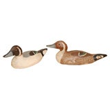 Antique collectible decoy ducks
