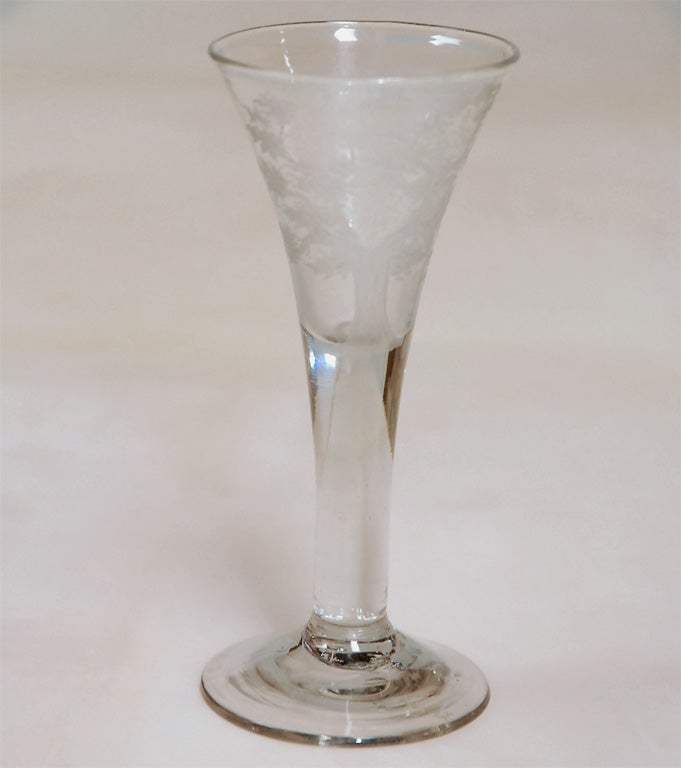 English "Leo Moser" crystal glass collectible