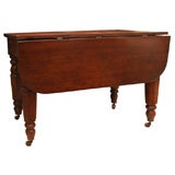 Antique Mid- 19th Century Drop-Leaf  Console