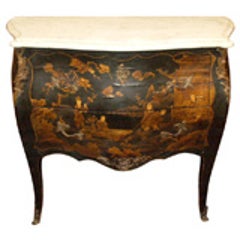 FRENCH NAPOLEON III CHINIOSORIE COMMODE 11