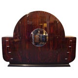 Phenomenal Art Deco Macassar Armoire/Cabinet