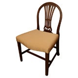 English, mahogany Georgian side chair