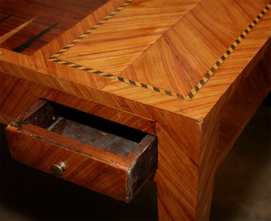 Louis XVI Inlaid Tric Trac Game Table, 18th c. In Good Condition In Westwood, NJ