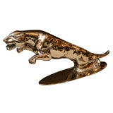 NICKEL PLATED JAGUAR