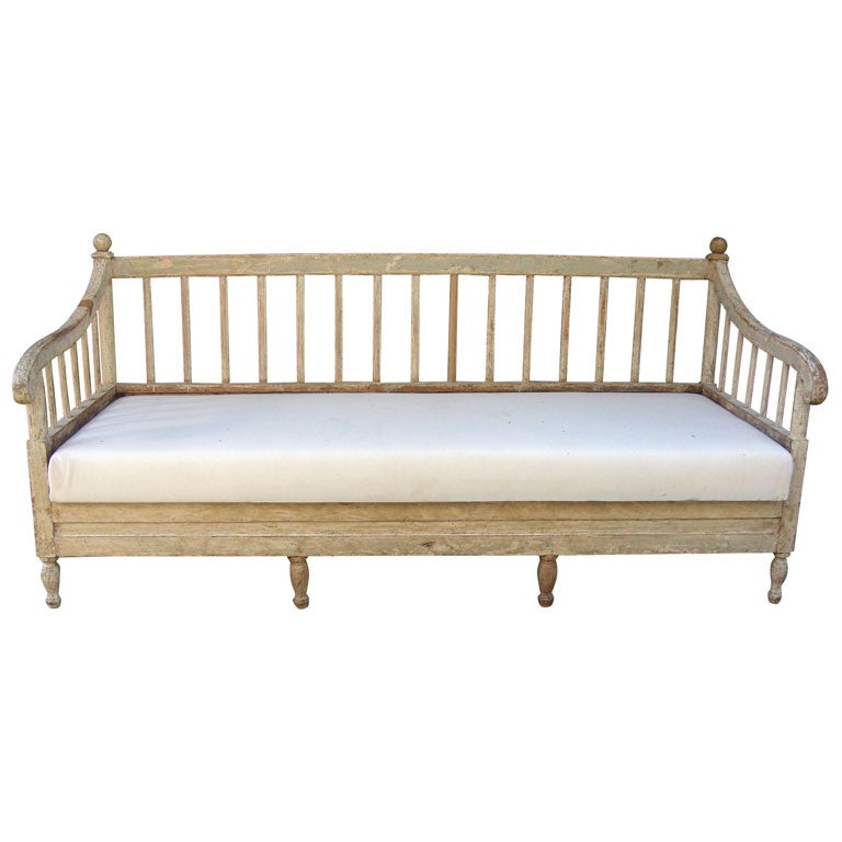 1820s Northern Sweden Settee For Sale