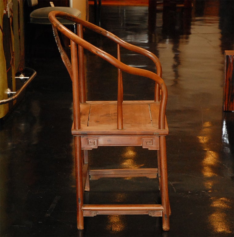 Chinese Horse Shoe Chair 4