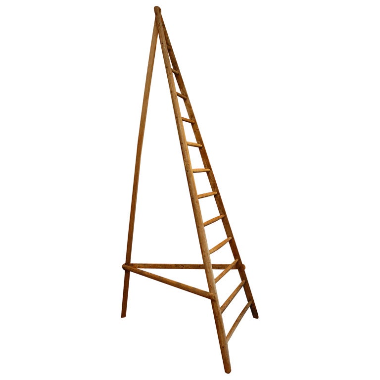 French Wooden Orchard Ladder