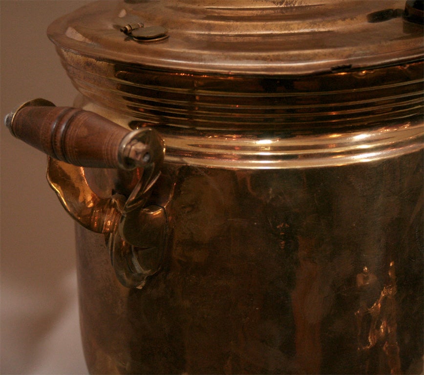 Brass Samovar Lamp 4