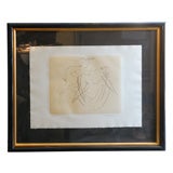 Vintage Reuben Nakian erotic litho signed and # in pencil