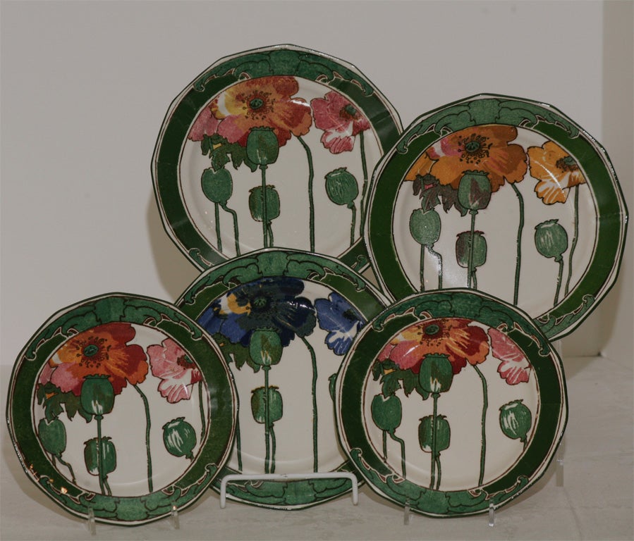 royal doulton poppy plate